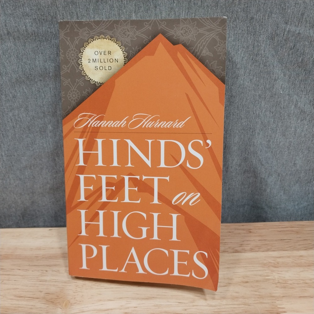 Hinds' Feet on High Places Hannah Hurnard Christian Allegory Book Orange Tyndale